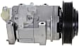 A/C Compressor, with Clutch, 6-Groove Pulley, 6 Cyl., 3.7L Engine