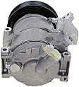 A/C Compressor, with Clutch, 6-Groove Pulley, 6 Cyl., 3.7L Engine