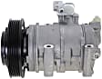 A/C Compressor, with Clutch, 6-Groove Pulley, 6 Cyl., 3.7L Engine