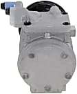 A/C Compressor, With Clutch, 6-Groove Pulley, With 10PA17C Compressor Type