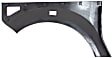 2003-2005 Honda Element - Front, Passenger Side Fender, Plastic, EX Model