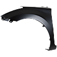 Front, Driver Side Fender, Primed, (Exc. Touring Model)