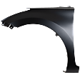 Front, Driver Side Fender, Primed, (Exc. Touring Model)