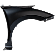 Front, Driver Side Fender, Primed, (Exc. Touring Model)