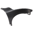 Front, Passenger Side Fender, 2-Door, Coupe/4-Door, Sedan, Without Light Hole, CAPA CERTIFIED