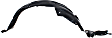  Front, Driver Side Fender Liner, Coupe