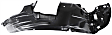  Front, Passenger Side Fender Liner, Sport Model