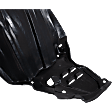  Front, Passenger Side Fender Liner, Sedan, EX/EX-L/GX/LX/Si/Hybrid Models