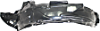  Front, Driver Side Fender Liner, Coupe
