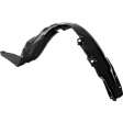  Front, Passenger Side Fender Liner, Hatchback/Sedan