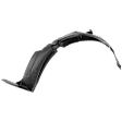  Front, Driver Side Fender Liner, Hatchback/Sedan