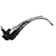 Hatchback Front, Driver Side Fender Liner