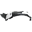  Front, Driver Side Fender Liner, Except Hybrid Model