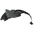  Front, Driver Side Fender Liner, Except Hybrid Model