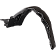 Front, Passenger Side Fender Liner, without Insulation Foam, Sedan, Except Hybrid Model