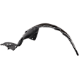Front, Passenger Side Fender Liner, without Insulation Foam, Sedan, Except Hybrid Model