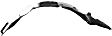 Front, Driver Side Fender Liner