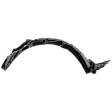 Front, Passenger Side Fender Liner, (Sedan, USA/Canada Built Vehicle)/(Coupe)