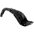 Front, Passenger Side Fender Liner, (Sedan, USA/Canada Built Vehicle)/(Coupe), CAPA CERTIFIED
