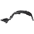 Front, Passenger Side Fender Liner, (Sedan, USA/Canada Built Vehicle)/(Coupe), CAPA CERTIFIED