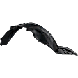 2013 Honda Civic - Front, Driver Side Fender Liner, 4-Door, Canada or USA Built Vehicle, Sedan