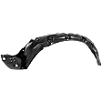 Front, Driver Side Fender Liner, (Sedan, USA/Canada Built Vehicle)/(Coupe), CAPA CERTIFIED