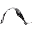 Front, Driver Side Fender Liner, Base Model, Without Turbo