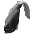 Front, Driver Side Fender Liner, Base Model, Without Turbo