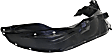 2012-2014 Honda Ridgeline - Front, Passenger Side Fender Liner