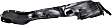 2012-2014 Honda Ridgeline - Front, Passenger Side Fender Liner