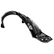 Front, Passenger Side Fender Liner, Sedan, Without Insulation Foam