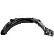 Front, Passenger Side Fender Liner, Sedan, Without Insulation Foam