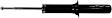 Front, Driver or Passenger Side Bare Strut, 4 Cyl., 1.6L Engine, Low Gas Charged Unit - Slow Strut Rod Extension