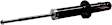 Front, Driver or Passenger Side Bare Strut, 4 Cyl., 1.6L Engine, Low Gas Charged Unit - Slow Strut Rod Extension