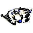 Front, Driver and Passenger Side, Upper and Lower Control Arm