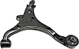 Front, Passenger Side, Lower Control Arm, 4 Cyl., 2.4L Engine