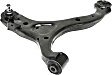 Front, Driver Side, Lower Control Arm, with Ball Joint Assembly