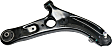 Front, Passenger Side, Lower Control Arm, with Ball Joint, Korean Built Vehicle