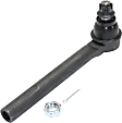 2010 Honda Odyssey - Front, Driver or Passenger Side, Outer Tie Rod End