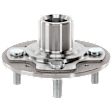 2013 Honda Fit - Front, Driver or Passenger Side Wheel Hub, 4 Lugs, Without Bearing