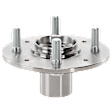 2013 Honda Fit - Front, Driver or Passenger Side Wheel Hub, 4 Lugs, Without Bearing