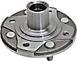 Front, Driver or Passenger Side Wheel Hub, without Bearing, 4 Cyl., 2.2L Engine