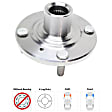 2002 Honda Accord - Front, Driver or Passenger Side Wheel Hub, 4 Lugs, Without Bearing