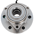 2006-2008 Hummer H3 - Front, Driver or Passenger Side Wheel Hub, With Bearing, With Sensor, 6 x 5.5 in. Bolt Pattern