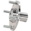 Front, Driver or Passenger Side Wheel Hub, without Bearing, FWD, Non-ABS
