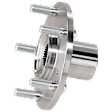 Front, Driver or Passenger Side Wheel Hub, 5 Lugs, Without Bearing