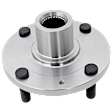Front, Driver or Passenger Side Wheel Hub, Without Bearing, 4 x 4.5 in. Bolt Pattern