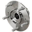Front, Driver or Passenger Side Wheel Hub, Without Bearing, 5 x 4.5 in. Bolt Pattern