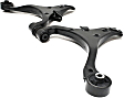 Front, Driver and Passenger Side, Lower Control Arm, Includes (2) Ball Joint, (2) Control Arm, (2) Sway Bar Link, and (4) Tie Rod End