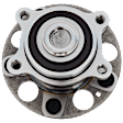Rear, Driver or Passenger Side Wheel Hub, With Bearing, 5 x 4.5 in. Bolt Pattern